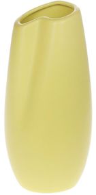 Декоративна ваза Elegy фарфору d=10х21см yellow