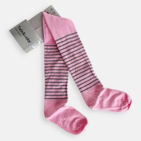 Колготки з візерунком для дівчинки TwinSocks 98-104/3-5 років, Рожевий