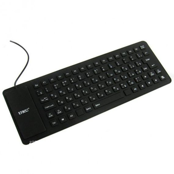 Гнучка силіконова клавіатура Flexible Keyboard X3 | Зображення 3