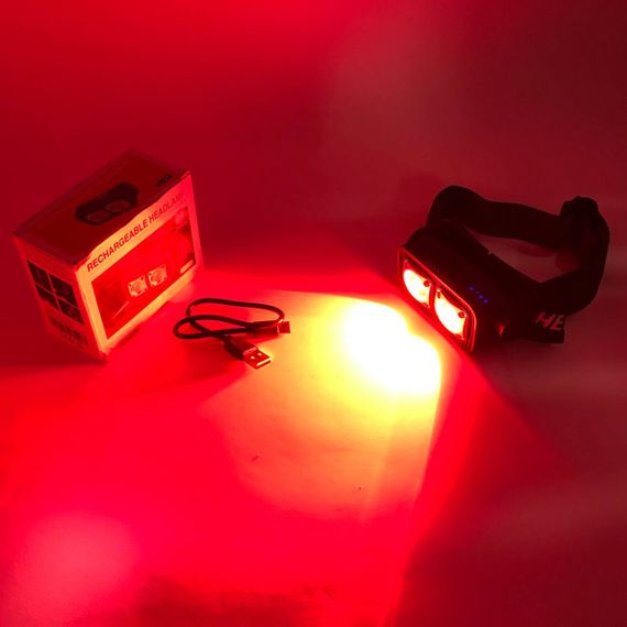 Очень мощный налобный фонарь K372-2COB, Налобный фонарь для сто Компактный DL-48 | Зображення 8