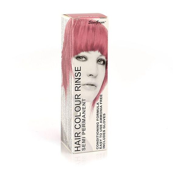 Краска для волос Розовая Stargazer Semi-permanent hair colour Rose Pink 70 мл | Зображення 4