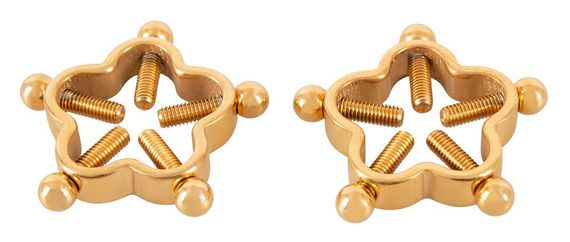 Зажимы для сосков - Bad Kitty Nipple Jewellery Gold sexstyle | Зображення 3