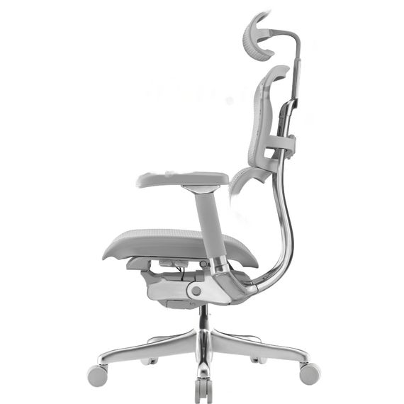 Кресло компьютерное ERGOHUMAN LUXURY 2 Gray (EHE2-AG-HAM-5D-L) | Зображення 7