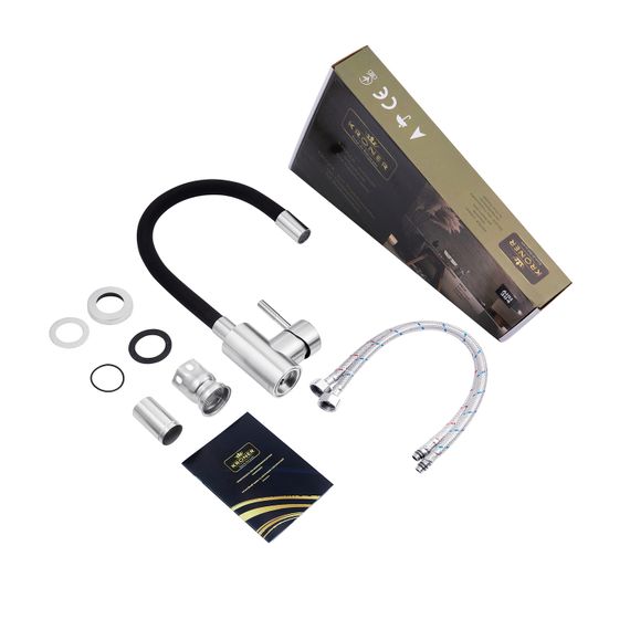 Змішувач для кухні Kroner KRM Edelstahl Klassisch - ESG035BLK (CV024353) | Зображення 2