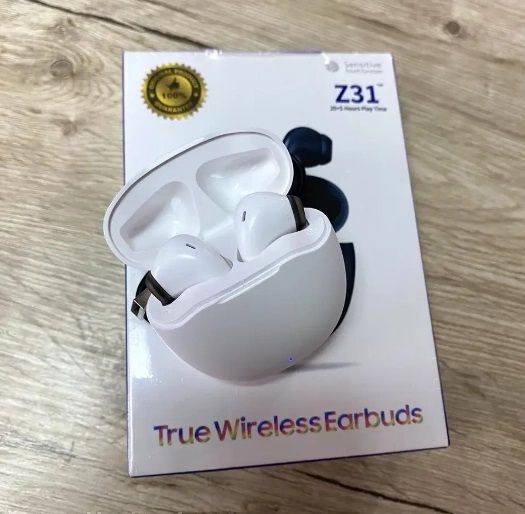 Бездротові Вакуумні Bluetooth навушники в кейсі UKC True Wireless Earbuds Z31 | Зображення 2