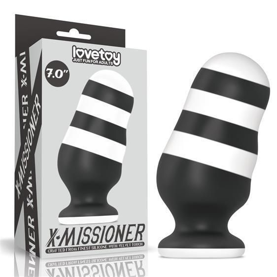Анальна пробка - X-Missioner Butt Plug 7" Sex Aura