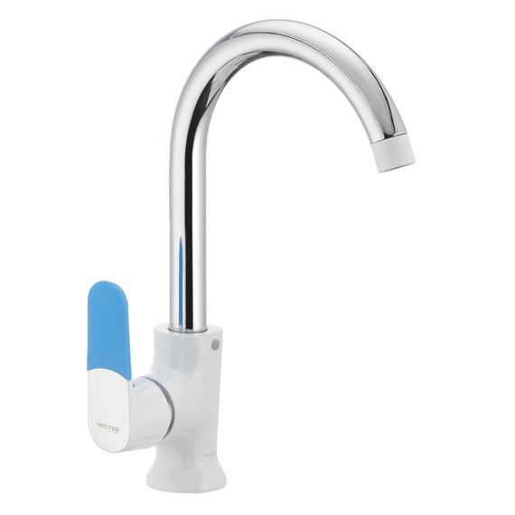 Смеситель кухонный белый Mixxus Premium Tiger 014 (MI0573) | Зображення 1