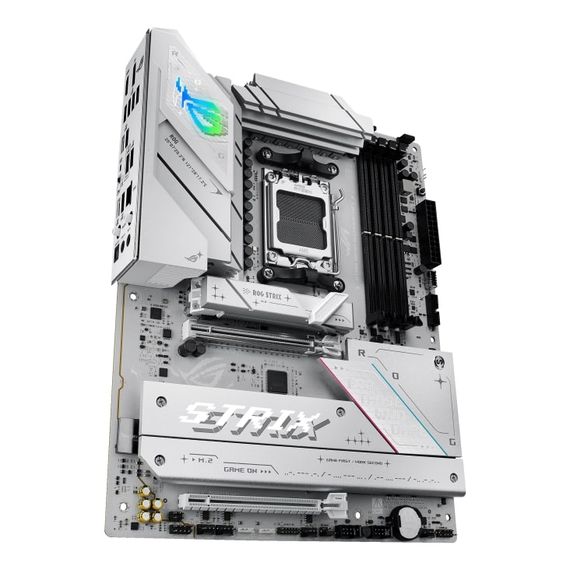 Материнcька плата ASUS ROG STRIX B850-A GAMING WIFI sAM5 B850 4xDDR5 M.2 HDMI DP WiFi BT ATX белый 90MB1J50-M0EAY0 | Зображення 3