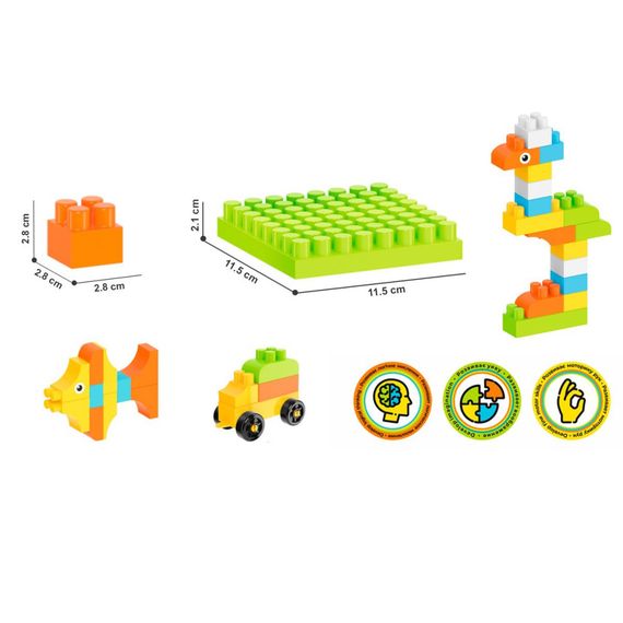 Игрушка "Конструктор ТехноК", арт.6573TXK 90 дет. | Зображення 2