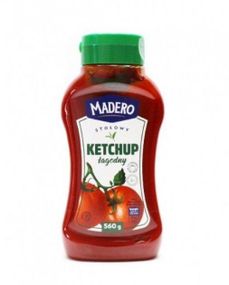 Кетчуп томатний ніжний Madero Lagodny, 560 г, Польща,