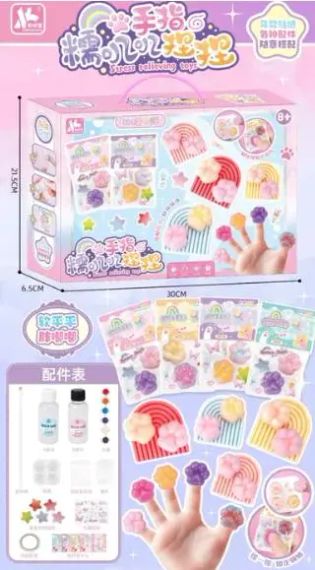 Творческий набор для изготовления сквишей,Таба Лапок для детей "Сделай сквиш сам" | Зображення 3