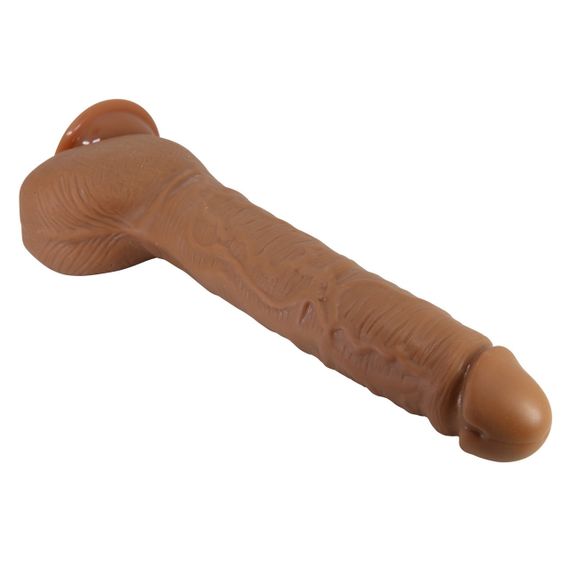 Фаллоимитатор на присоске Baile Beautiful DICK 11'' Flesh, BW-008038NR-1 Sex Aura | Зображення 7