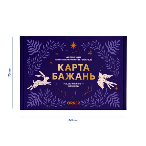 Набор для создания карты желаний «Все возможно» | Зображення 1