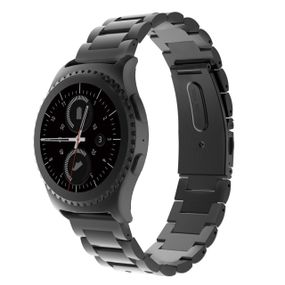 Металлический ремешок Primo для часов Samsung Gear S2 Classic SM-R732/R735 - Black