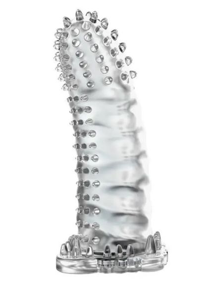 Насадка на член Brave Man рельєфна без вибрации sexstyle | Зображення 2