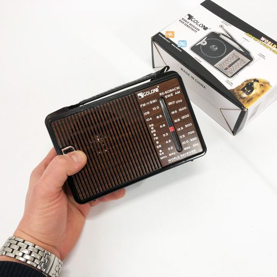 Радио приемник, FM-радиоприемник, Переносной радио приемник, Радиоприемник от сети 220 GX-66 | Зображення 2