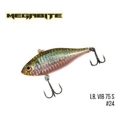 Воблер Megabite  LB VIB 75 S Sinking (75 mm, 21 g, 8 m) (24)
