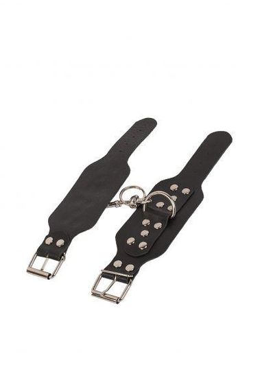 Наручники Leather Hand Cuffs Black sexstyle | Зображення 3