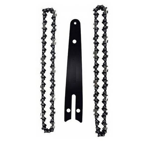 Комплект шины 30 см плюс 2 цепи шаг 1/4 по 65 зубов для аккумуляторной пилы | Зображення 1