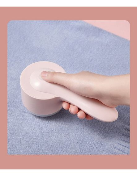 Машинка для стрижки катишків Lint Remover 668 акумуляторна 3 Вт Рожевий | Зображення 5