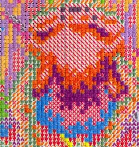 Набір для вишивання за нанесеною на канву схемою "Frog and Little Duck".AIDA 14CT printed, 33*18 см | Зображення 5