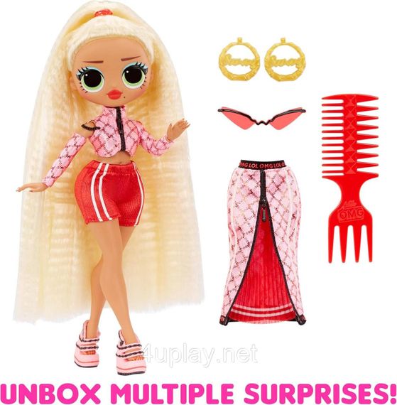 Лялька ЛОЛ Сюрприз ОМГ Сваг із аксесуарами LOL Surprise OMG Swag Fashion Doll | Зображення 3