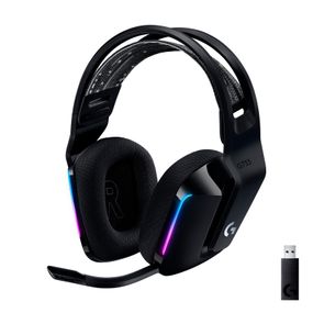 Навушники Logitech G733 Lightspeed Wireless RGB Gaming Headset Black (981-000864) (981-000864)