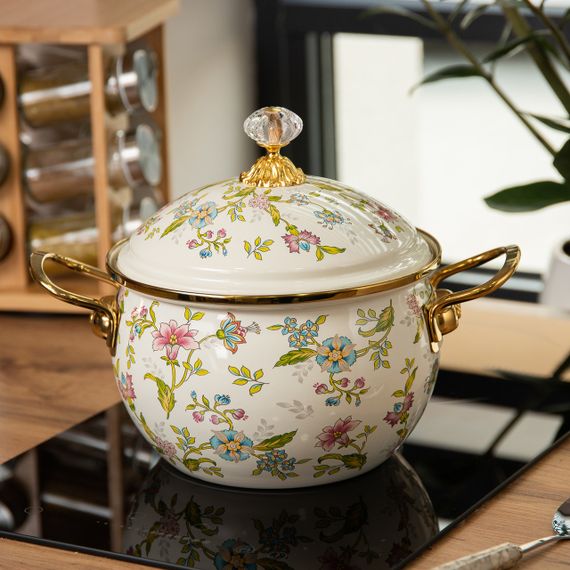 Емальована каструля об'ємом 3 літри HP-2-110 | Зображення 6