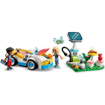 Конструктор LEGO Friends Електромобіль і зарядний пристрій 170 деталей (42609) | Зображення 7