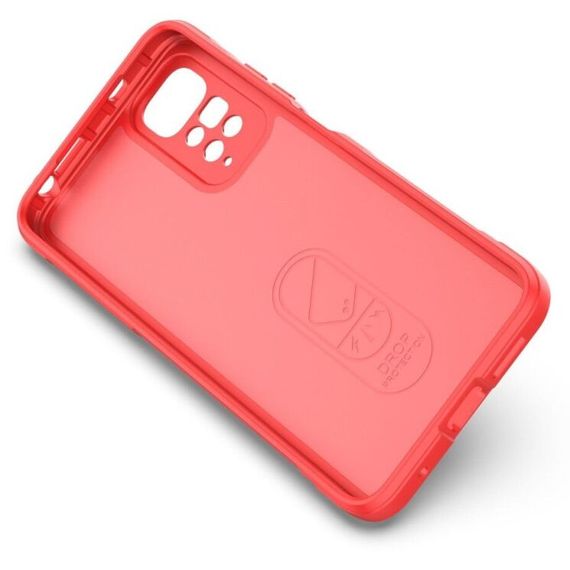 Чохол силіконовий MagCase для Xiaomi Redmi Note 11 4G / 11s колір Червоний | Зображення 3
