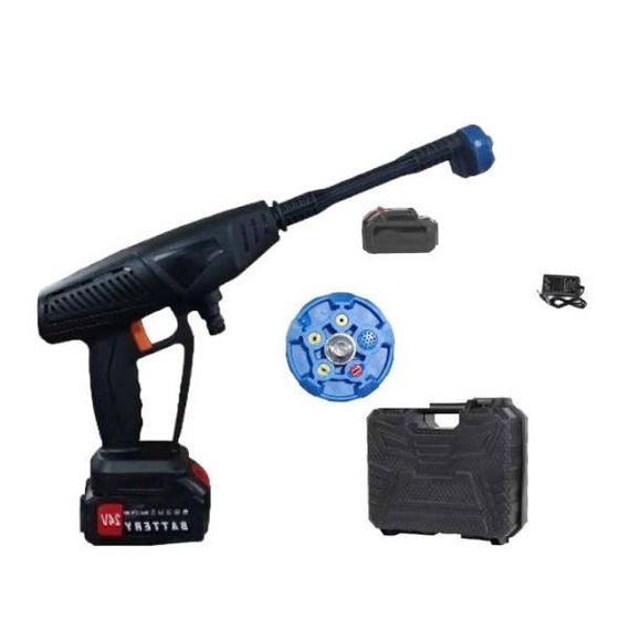 Миття високого тиску + полив 5 режимів 2 акумулятори 24V у валізі