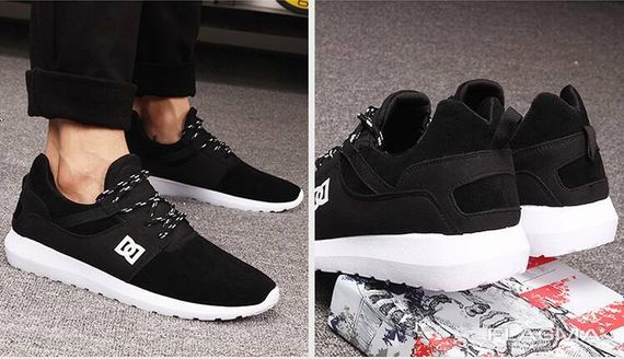 Мужские кроссовки DC All Blacks размеры 42, 43, 44 Новинка Мужские Кроссовки Old School | Зображення 6