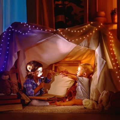 Гирлянда Twinkly Smart LED Dots Lights RGB 400 Gen II, IP44, 20м, прозрачный (TWD400STP-TEU) | Зображення 2