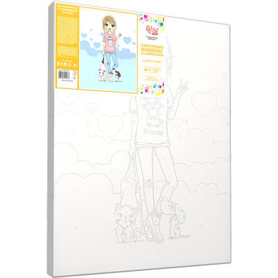 Картина по номерам Rosa Start Little Friends 35 х 45 см (4823098514237) - Топ Продаж! | Зображення 1