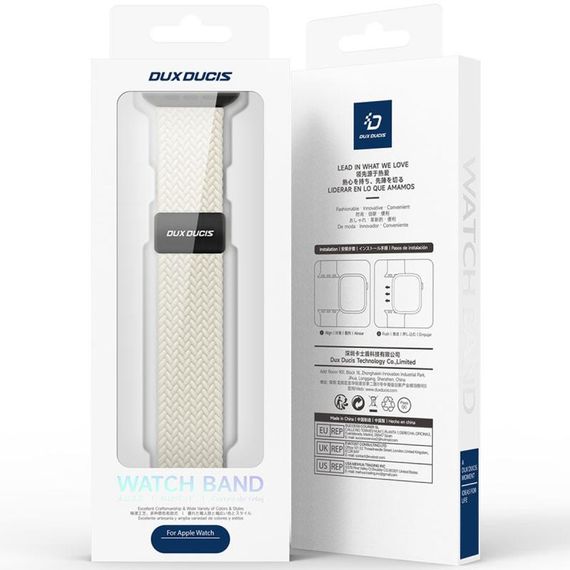 Ремешок Dux Ducis Mixture Ultra для Apple Watch 42(ser.1-3)/44/45/46/49mm Starlight | Зображення 5