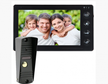 Комплект домофона SEVEN DP-7574 Kit black
