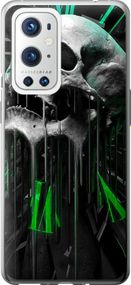 Чехол на OnePlus 9 Pro Череп-часы "4100u-2250-17620"