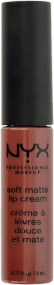 NYX PROFESSIONAL MAKEUP Soft Matte Рідка матова кремова помада, 8 мл 25 Budapest