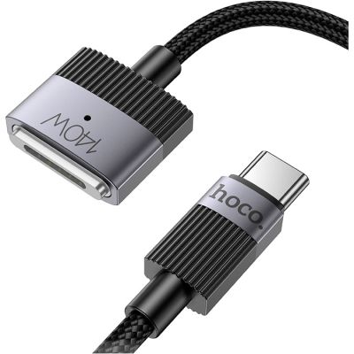 Кабель питания USB-C to Magsafe 3 1.0m black HOCO (6942007642088) | Зображення 1