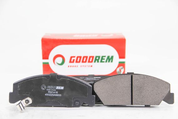 Колодки передні гальмівні Hyundai Accent/Getz 94-10, GOODREM (RM1416) | Зображення 1