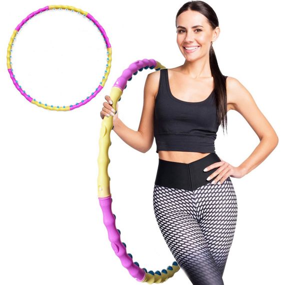 Обруч с массажными магнитными шариками Magnet Massage Hoop NE-F-52 | Зображення 1