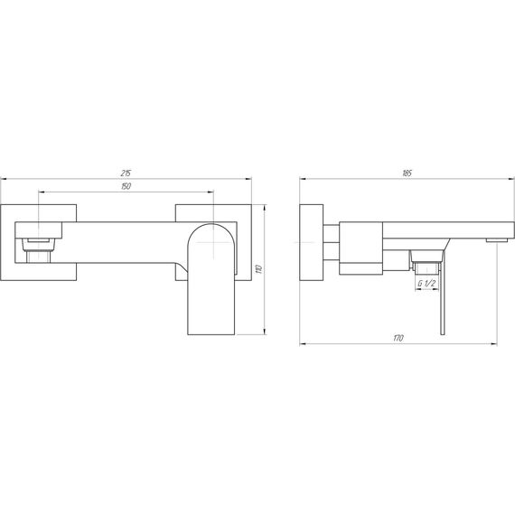 Змішувач для ванни TOPAZ SARDINIA TS 08118-H19 | Зображення 1