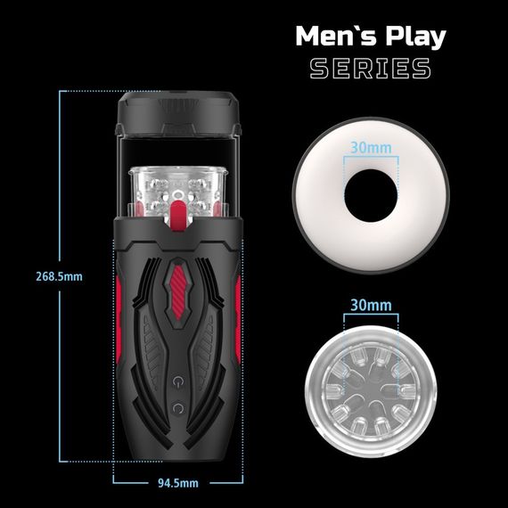 Автоматический мастурбатор EROSPACE MEN'S PLAY B1 Sex Aura | Зображення 3