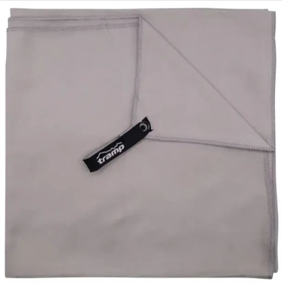 Рушник з мікрофібри в чохлі TRAMP Pocket Towel 75х150 XL grey (UTRA-161-XL-grey) | Зображення 1