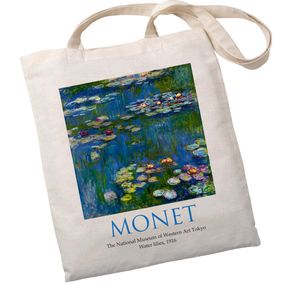 Екошопер Букопт ВК4063 MONET «Водяні лілії» бежевий