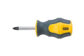 Викрутка хрестова прогумована ручка CrV PH2х38мм (hillips) (двокомпонентна) СИЛА 3007381