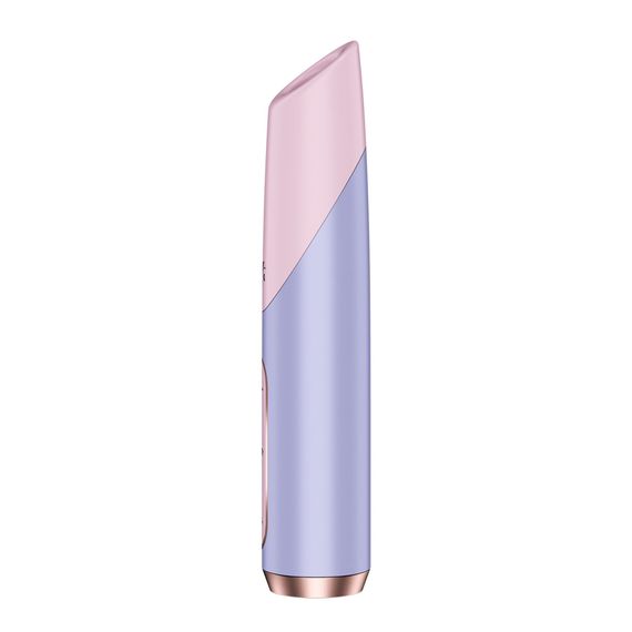 Вакуумный стимулятор Satisfyer Bold Kiss Violet, магнитная технология 3D Air Pulse, 30 режимов работы | Зображення 1