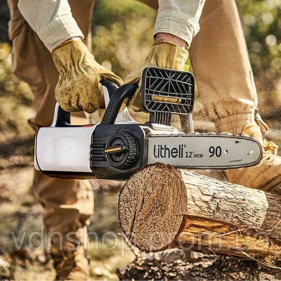 Акумуляторна ланцюгова пилка Litheli живлення від павербанку УМБ Litheli Power Bank 10000 мАг 45Вт 2А (U20CS00-0U220) RG-31 | Зображення 4