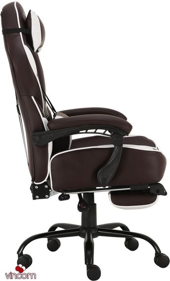 Кресло геймерское GT RACER X-2748 DARK BROWNWHITE Кресло GT RACER X-2748 DARK BROWNWHITE | Зображення 3