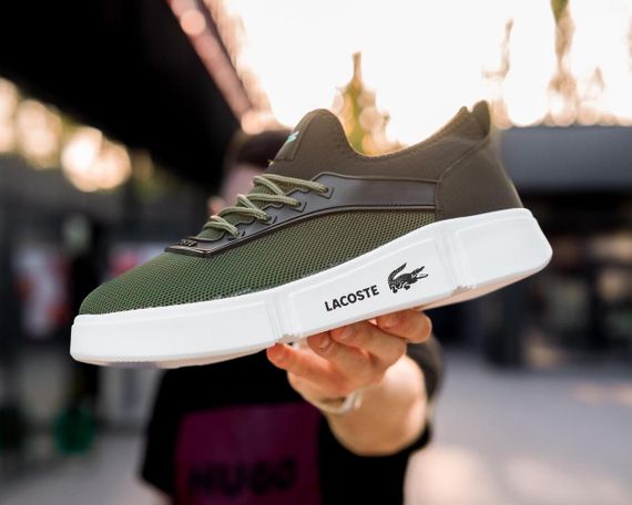Чоловічі кросівки Lacoste Khaki | Зображення 2